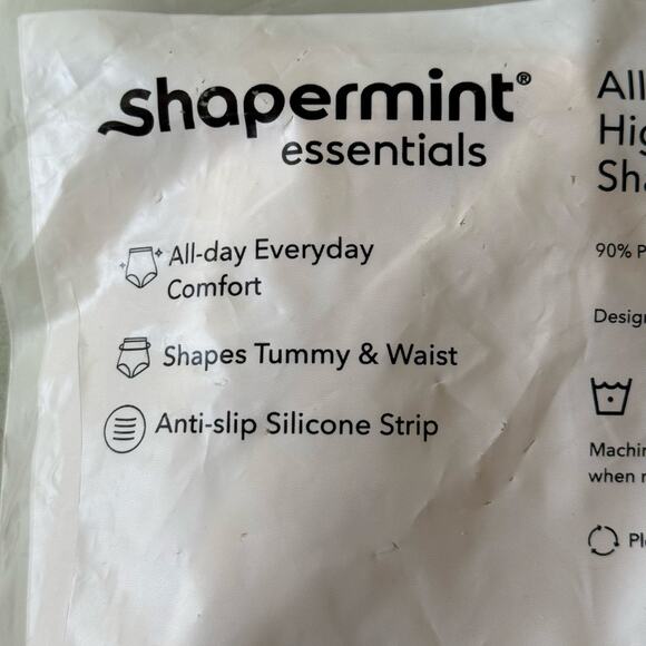 NWT Shapermint High Waisted Shaper Panty 54008 Beige XL/2XL Slimming - Picture 14 of 16